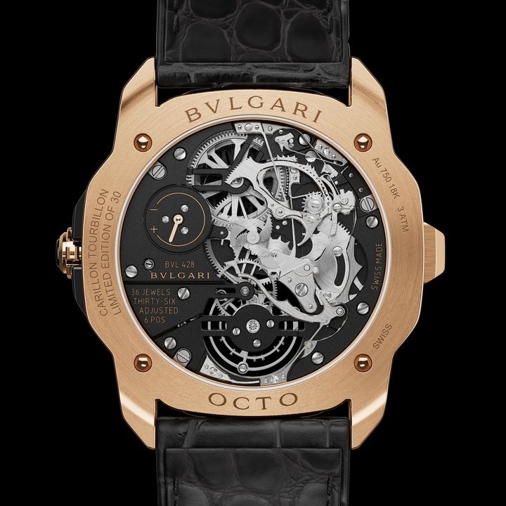At Bvlgari, the Octo Roma Carillon Tourbillon sets the tone