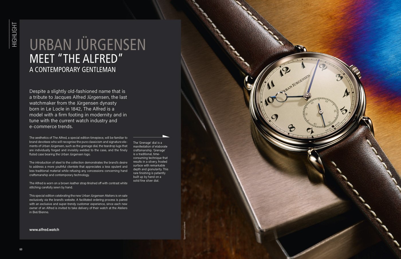 Urban Jürgensen: meet “The Alfred”