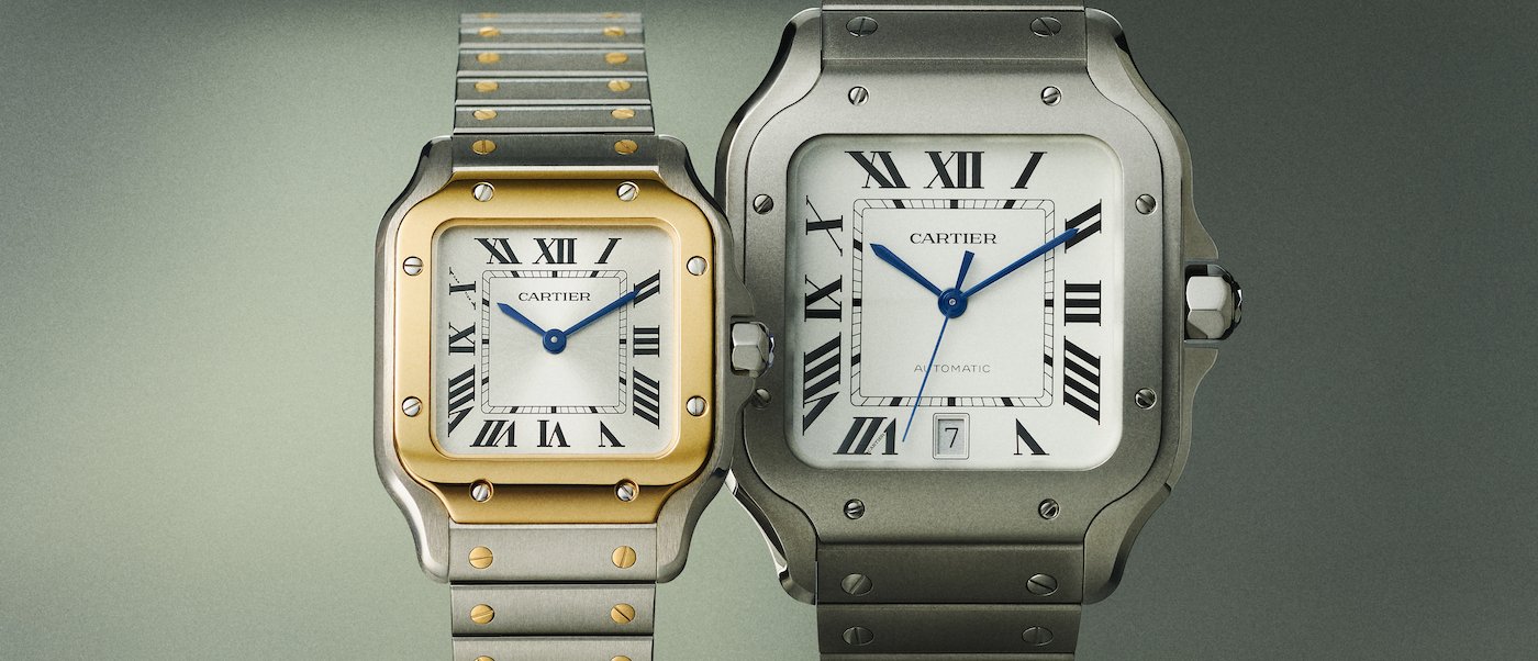 Cartier Santos takes flight: titanium lightness and luminous innovation