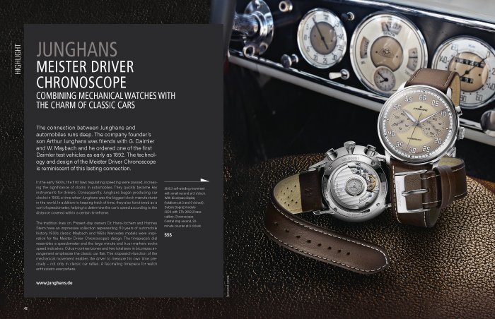 JUNGHANS Meister Driver Chronoscope