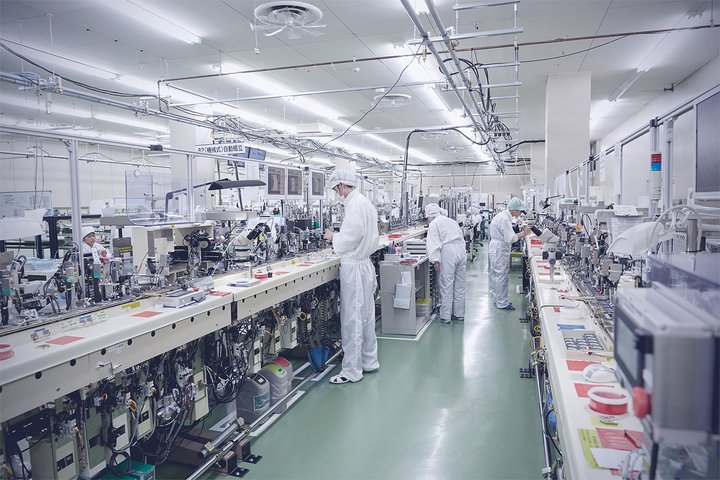 Fully automated production line, Miyota
