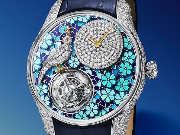 Tiffany & Co. unveils a second flying tourbillon high jewellery timepiece 