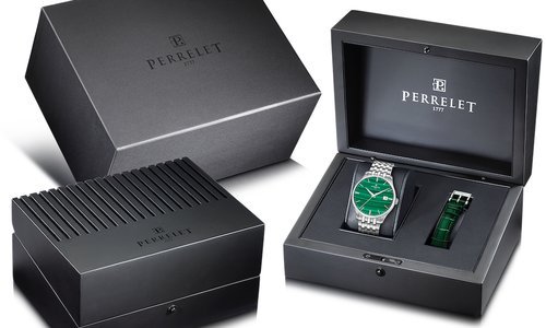 Perrelet unveils new Weekend Malachite