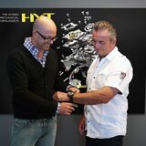 Vincent Perriard, CEO of HYT (Left) & Dominique Renaud (Right)