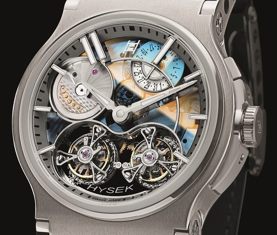 The double effect: Hysek's Verdict Double Tourbillon