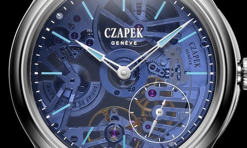 Czapek unveils the Promenade Transparencies Aqua Blue