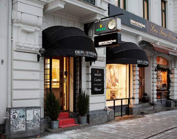 The flagship store of Bergströms Ur in Malmö