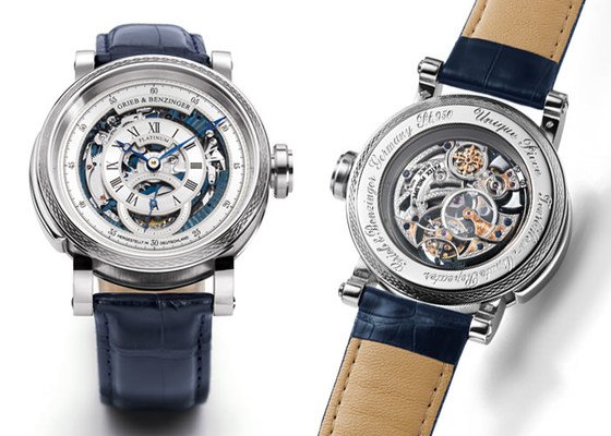 Grieb & Benzinger Presents its Unique Blue Whirlwind