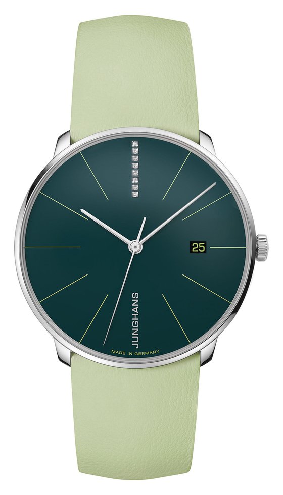 Junghans' new Meister fein Automatic models come in a trio of colours