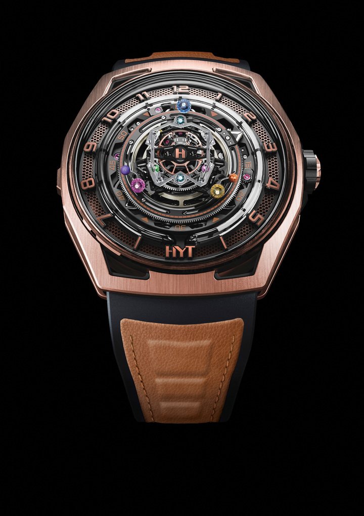 HYT presents the Conical Tourbillon Infinity Sapphires limited edition