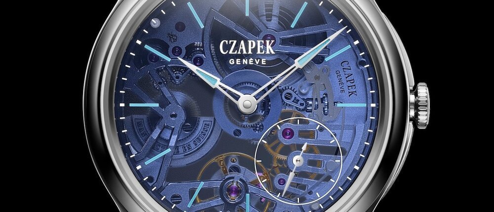 Czapek unveils the Promenade Transparencies Aqua Blue