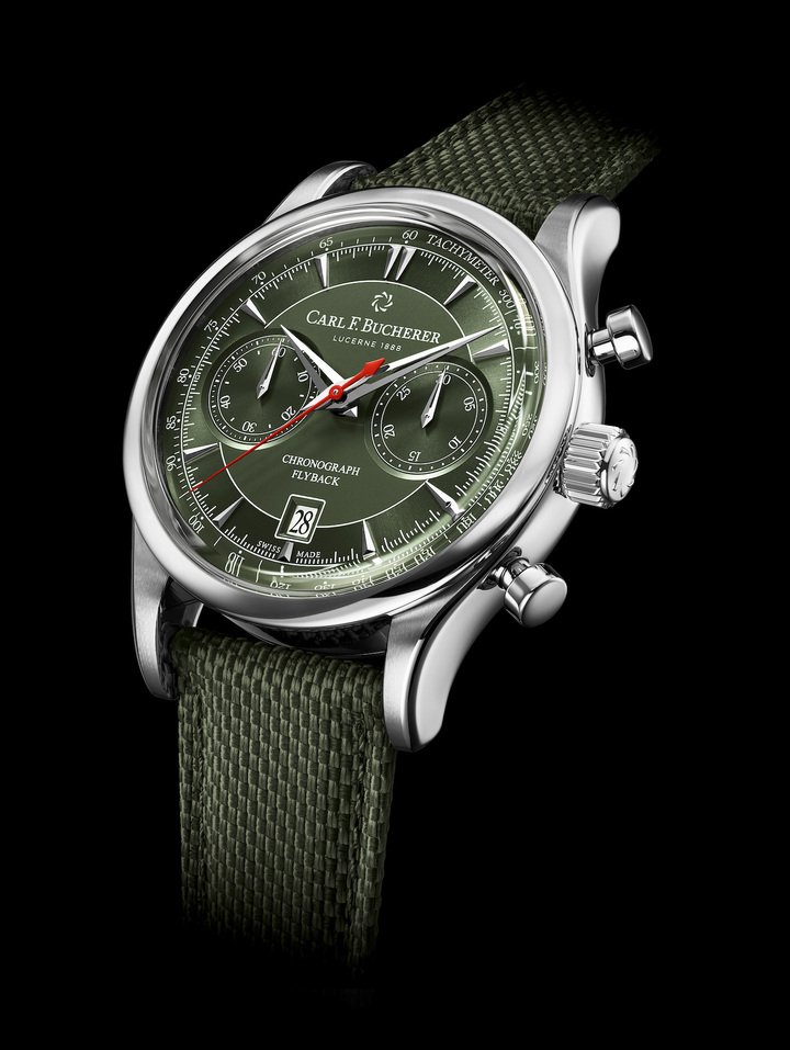 Carl F. Bucherer Manero Flyback Green 