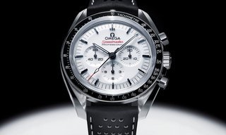 Omega launches Speedmaster Moonwatch with lacquered white dial