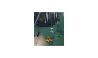 The Breitling fleet flies in formation