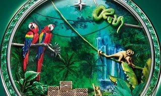Introducing the one-off Escale en Amazonie pocket watch by Louis Vuitton