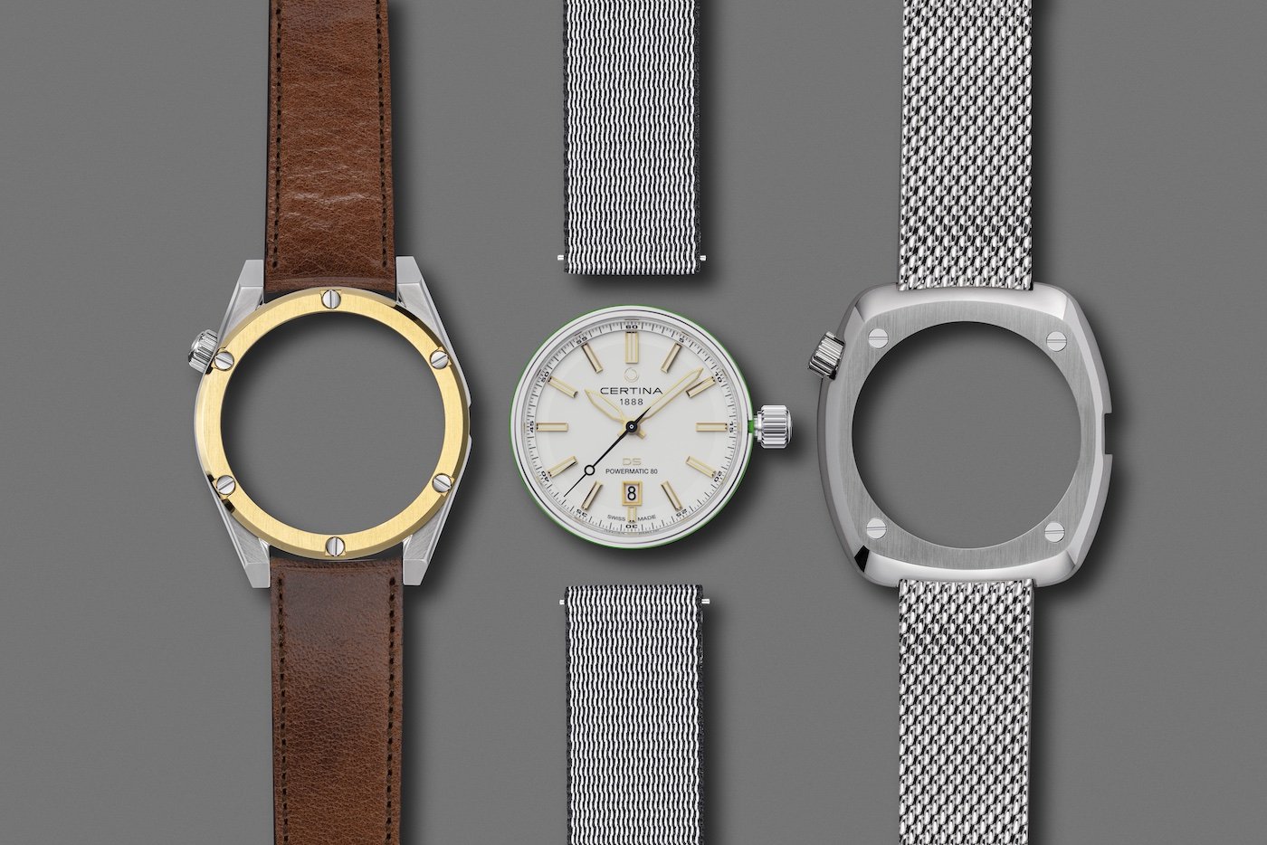 Certina's multiple-choice watches