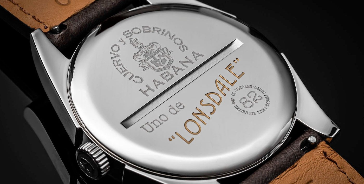 The Lonsdale, a collaborative watch by Cuervo y Sobrinos