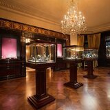 The interior of the Maison Patek Philippe in Shanghai