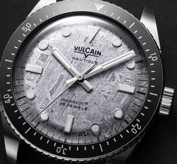 Vulcain Skindiver Nautique Meteorite - a diver from the sky 