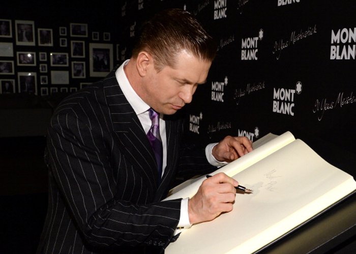 Stephen Baldwin at Montblanc event - April 2014