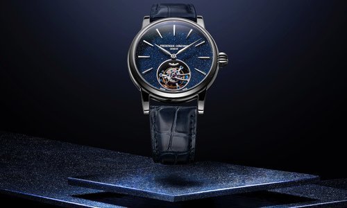 New Frederique Constant Classic Tourbillon Manufacture aventurine