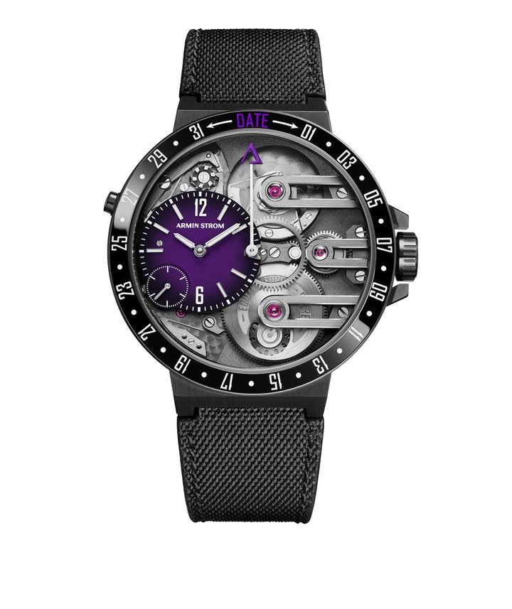 Armin Strom Orbit Purple introduces on-demand date display