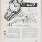 Tissot ads featured in Europa Star in 1951