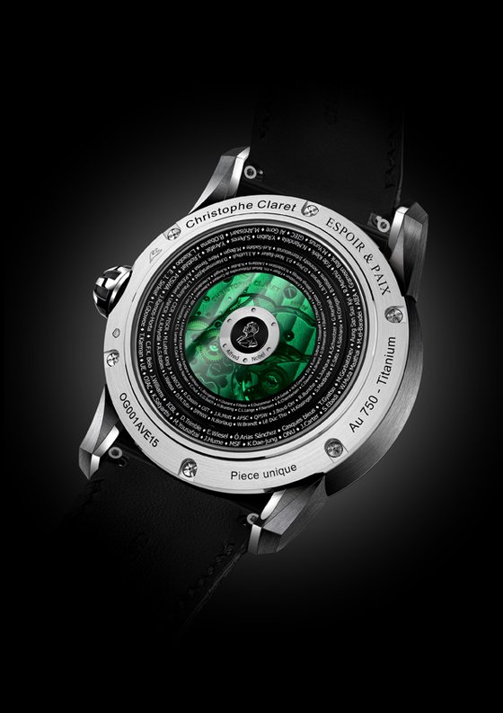 Christophe Claret shares hope and peace at Only Watch