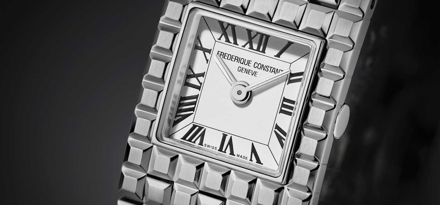 Frederique Constant reboots bracelet watch with glam-rock flair