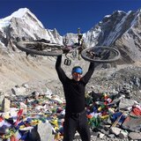 Alpina Watches athlete and Brand Ambassador Patrick Sweeney on Mount Everest