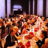 A special cocktail and dinner was organised to celebrate the exhibition's private opening.