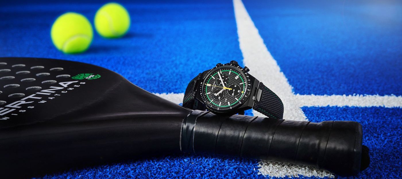 Certina and Marta Ortega serve up DS-7 Chrono Padel Edition