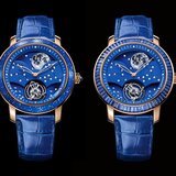 Left: Geo.Graham The Moon Ref. 2GGAP.U01A (Limited edition of 10 pieces) - Right: Geo.Graham Sapphire Ref. 2GGMP.U02A (Limited edition of 5 pieces)