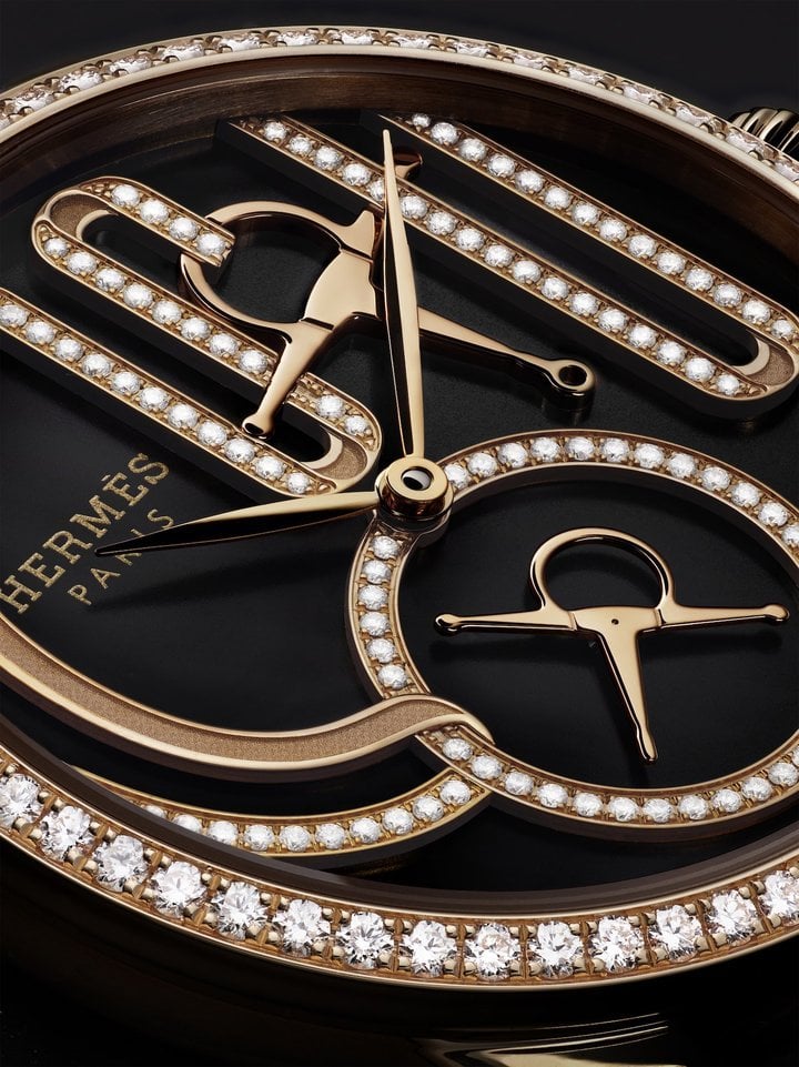 Hermès presents the 34mm Arceau Grand Tralala brides et mors