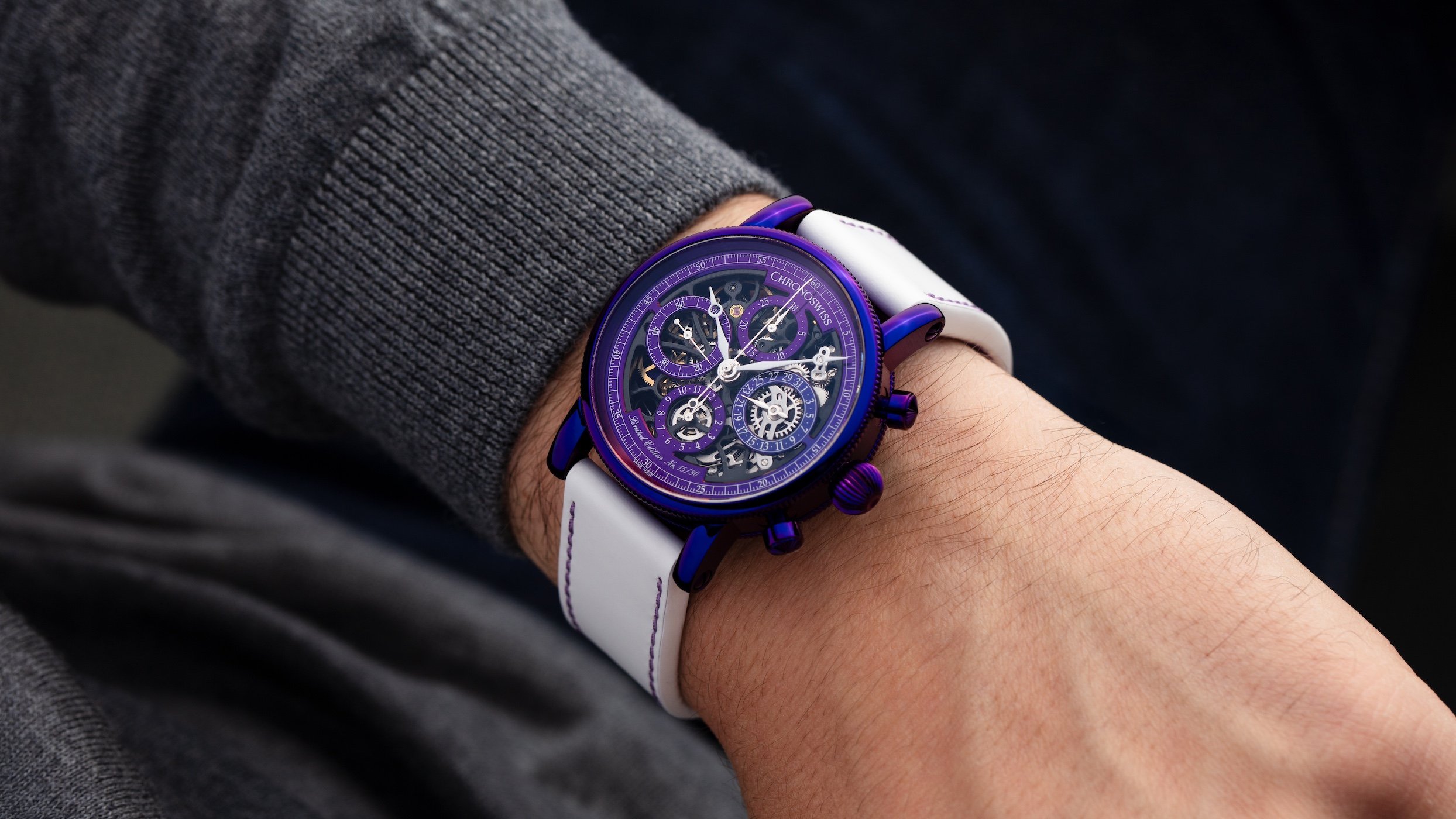 Chronoswiss celebrates 30 years of an icon with the Opus Purple Rain
