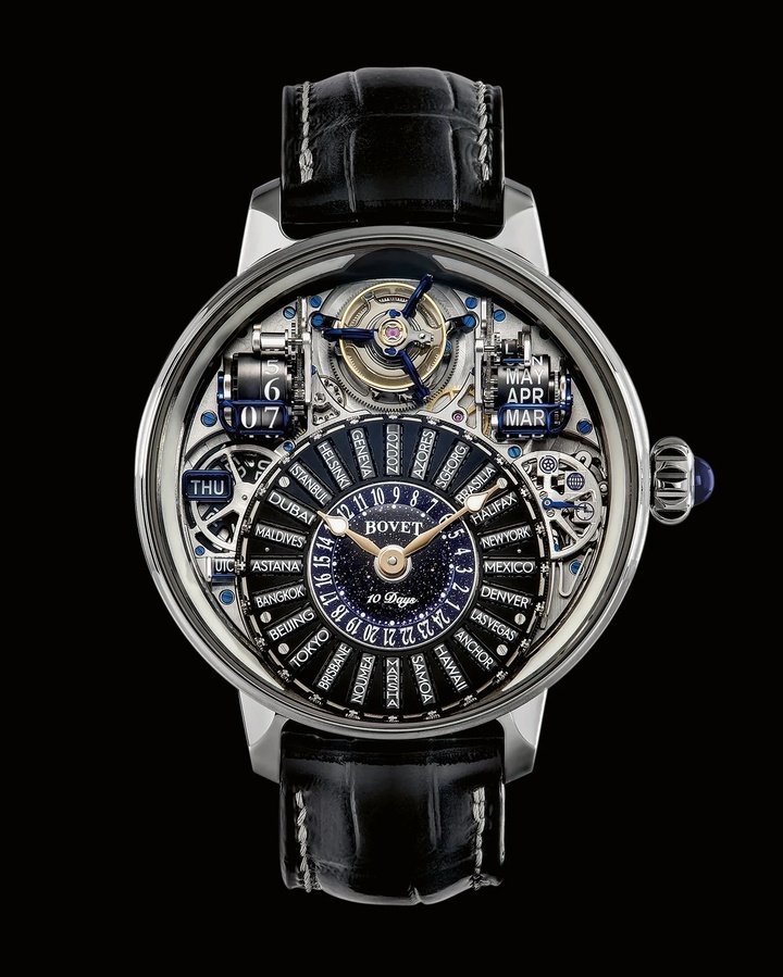Bovet's latest grande complication watch, the Récital 28 Prowess 1 is the first watch to solve the problem of daylight saving time.