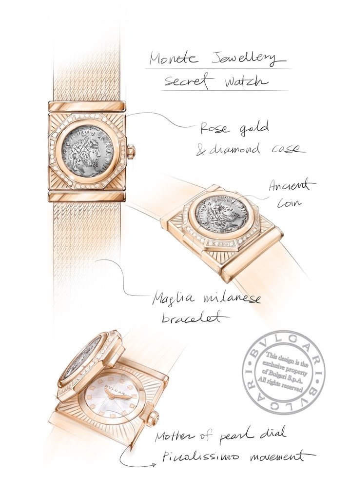 Bvlgari Maglia Milanese Monete: the art of Milanese mesh
