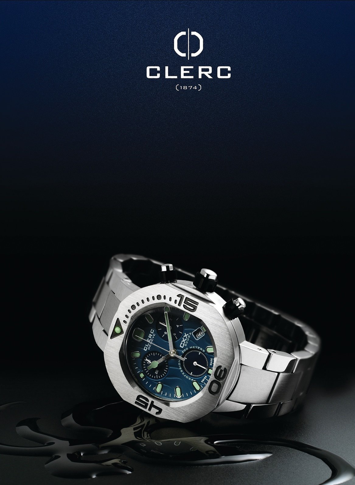 カケル L. Kendall K6 Large Date *Luminous Black MOP Dial* - DelrayWatch.com