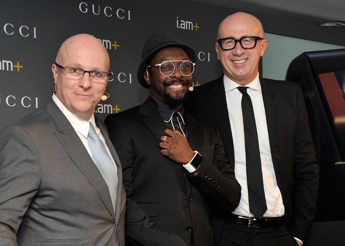 Stéphane Linder, will.i.am and Marco Bizzarri