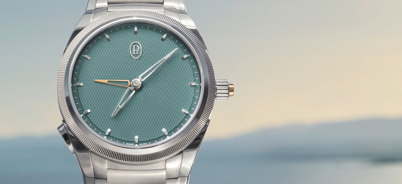 Parmigiani Fleurier Tonda PF GMT Rattrapante now in Verzasca Green