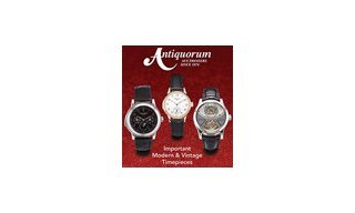 Antiquorum Offers Rare Patek Philippe Timepieces in January Hong Kong Auction