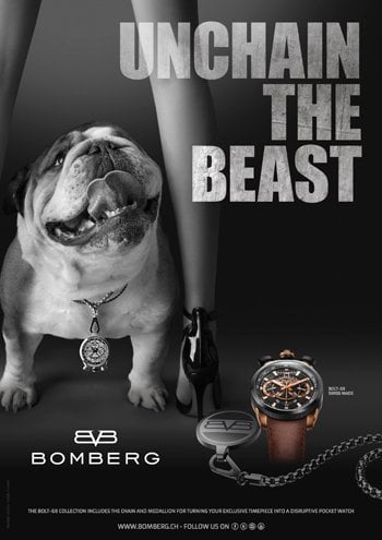 “Unchain the Beast” Advert by Bomberg