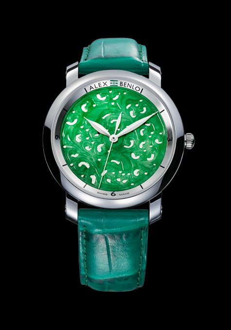 Introducing Alex Benlo and all-natural stone dials