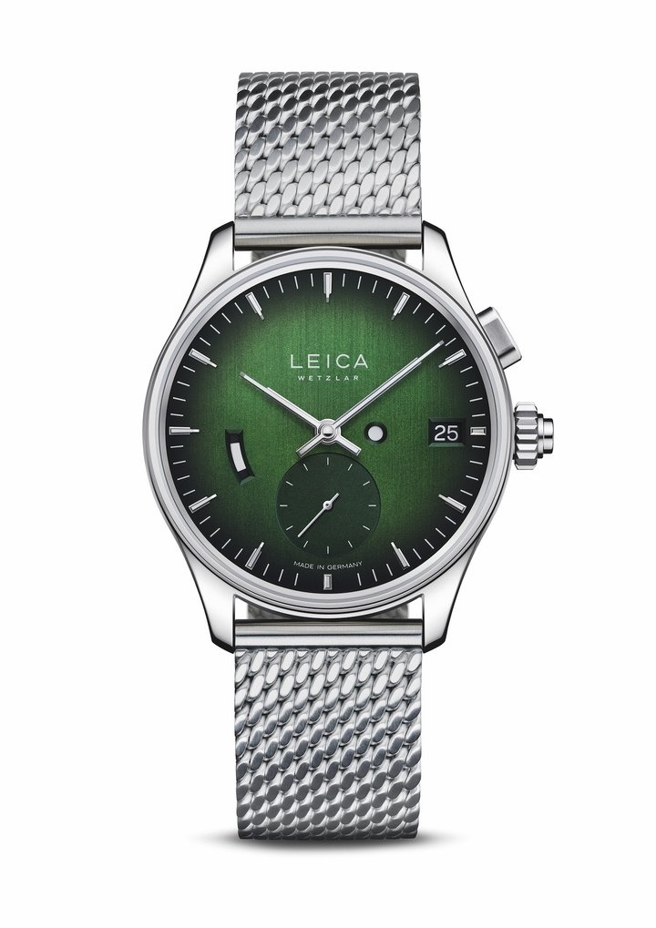 Leica ZM1 with Milanese mesh bracelet