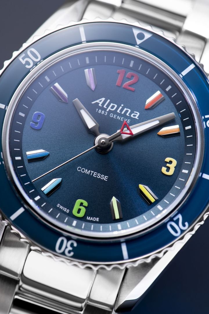 Alpina: Introducing the Alpiner Comtesse Sport Quartz Rainbow