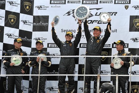 Lamborghini Blancpain Super Trofeo in Asia