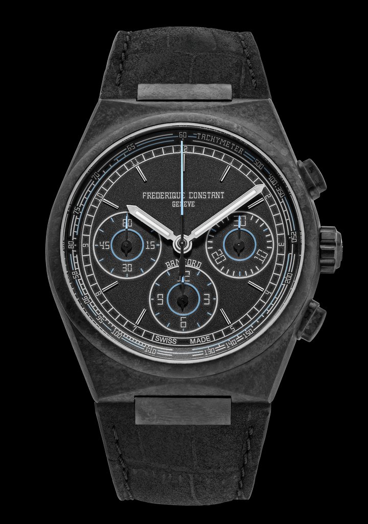 Frederique Constant x Bamford watch department: a radical take on the highlife chronograph