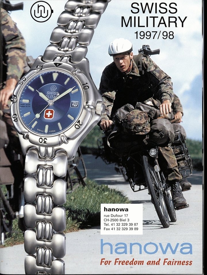 Shining a light on Swiss Military Hanowa