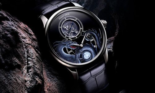 Jaquet Droz unveils the Tourbillon Dragon John Howe: a fantasy masterpiece worn on the wrist