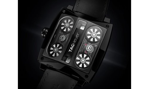 LVMH - TAG HEUER - The V4 Tourbillon... with belt drive!